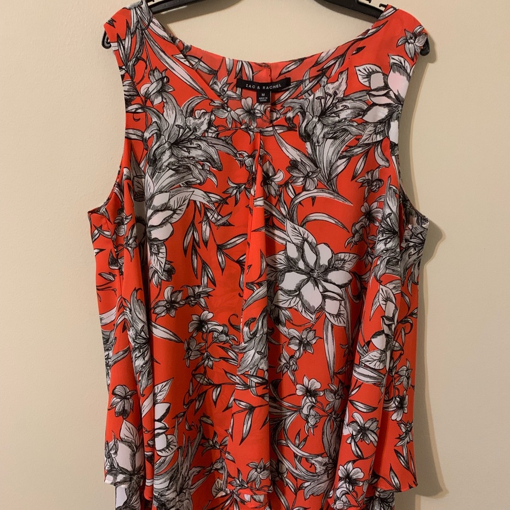 Medium, Floral, Sleeveless Top by ZAC & RACHEL